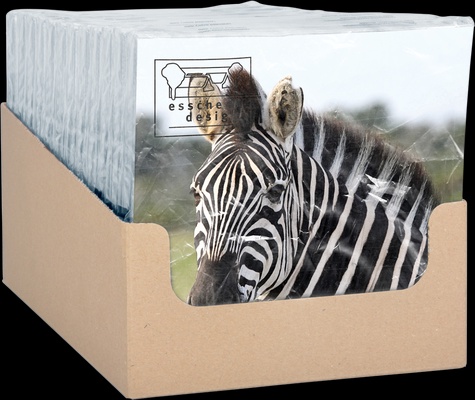 Servilletas de Papel Cebra 33x33cm